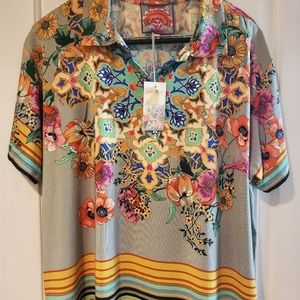 Johnny Was, Hunter S/S Polo Tee